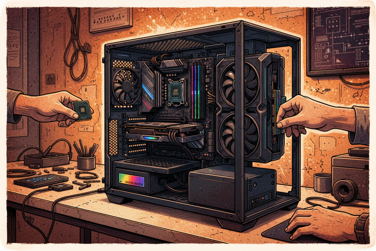 Como Montar um PC do Zero — Guia Completo Passo a Passo